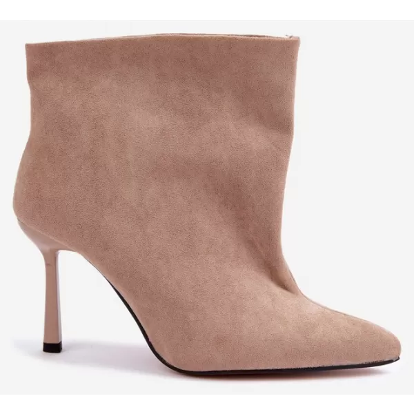  Dámské kotníkové boty BOTO C-420/CS070 BEIGE 