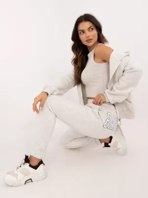 Dámský 3-dílný set MY RED LIPS EM-KMPL-862.28 LIGHT GREY