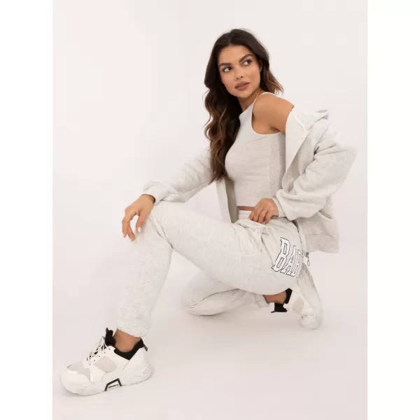  Dámský 3-dílný set MY RED LIPS EM-KMPL-862.28 LIGHT GREY 