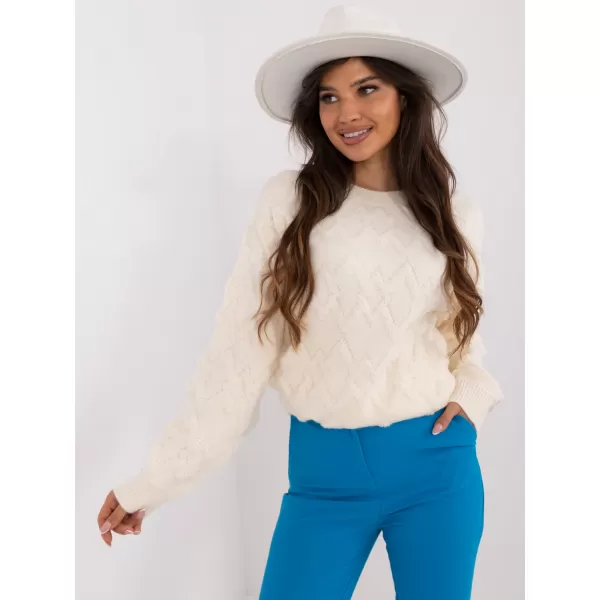  Dámský svetr WOOL FASHION ITALIA AT-SW-2361.61 ECRU 