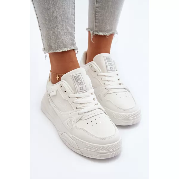  Dámské tenisky BIG STAR SHOES NN274667 WHITE 