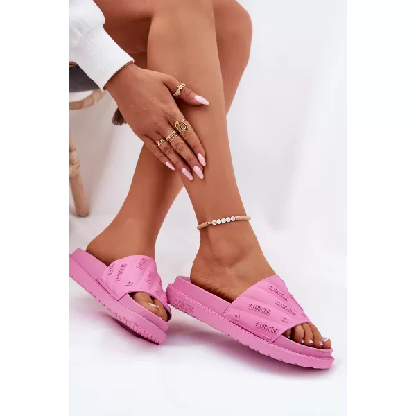  Dámské pantofle BIG STAR SHOES RR274A541 PINK 