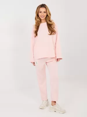 Dámský komplet RUE PARIS IT-KMPL-20583.14P BRIGHT PINK