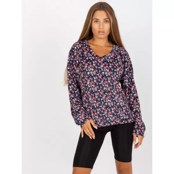  Dámská halenka RUE PARIS RV-BZ-8132.60 NAVY 