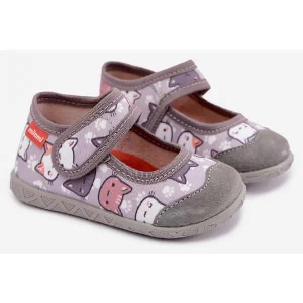  Dětské bačkory MILAMI 111/BR-34 GREY 