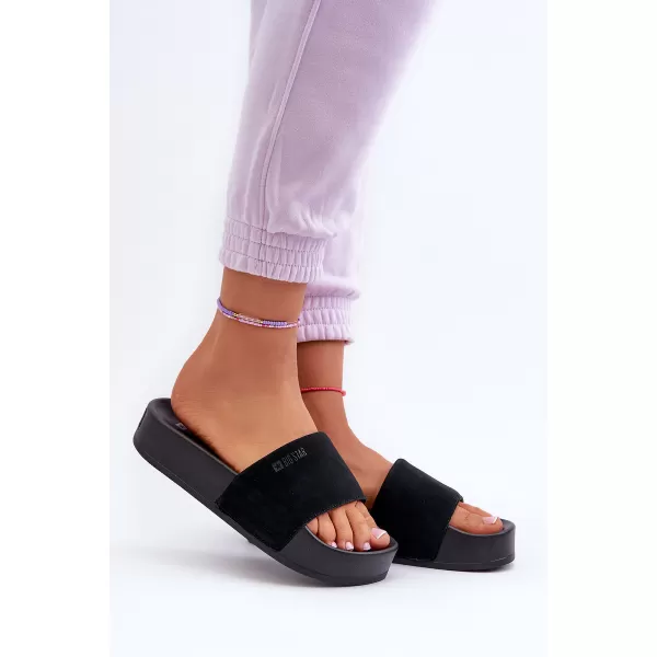  Dámské pantofle BIG STAR SHOES NN274A670 BLACK 