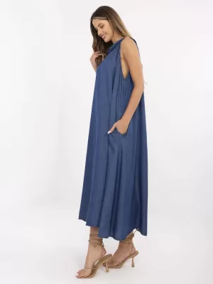 Dámské šaty ITALY MODA DHJ-SK-A7969.89 DARK BLUE
