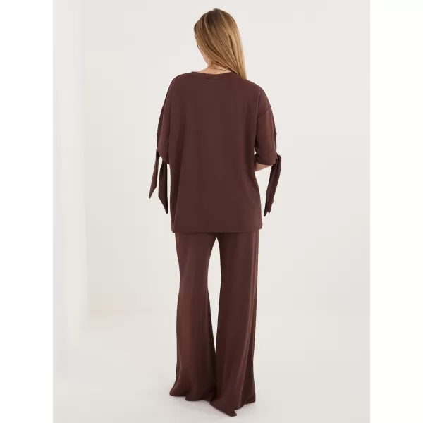  Dámský komplet RELEVANCE RV-KMPL-A1238.50 DARK BROWN 