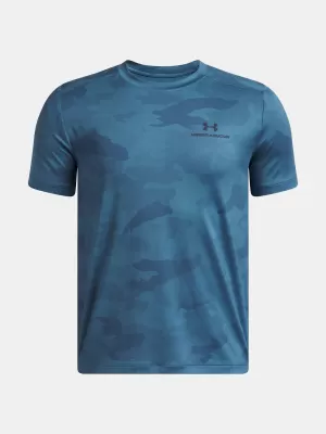 Chlapecké triko UNDER ARMOUR VANISH PRINTED SS 6005133-498 MODRÁ