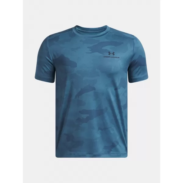  Chlapecké triko UNDER ARMOUR VANISH PRINTED SS 6005133-498 MODRÁ 