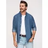 Pánská košile OMBRE K702 BLUE