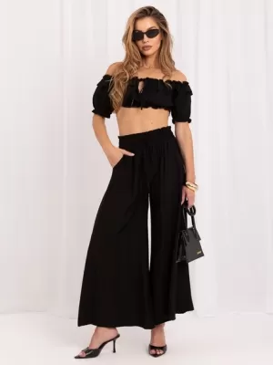 Dámské kalhoty FACTORY PRICE CS-SP-LPH2517.17P BLACK