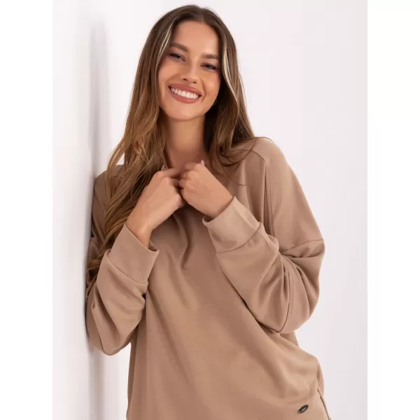  Dámská halenka RELEVANCE RV-BZ-A906.59 DARK BEIGE 