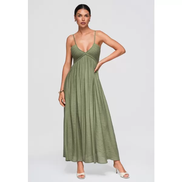  Dámské šaty OMBRE OW-DLR-E0009 GREEN 