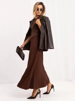 Dámská sukně ITALY MODA IR-SD-G9614.16 BROWN