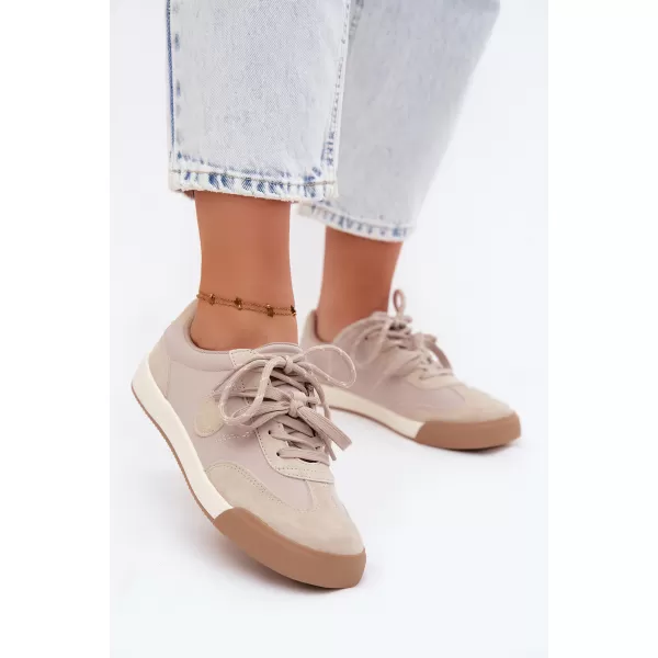  Dámské tenisky BIG STAR SHOES UU274001 BEIGE 