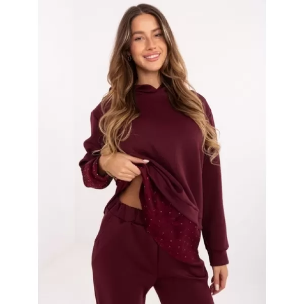  Dámský set ITALY MODA IT-KMPL-9860.61 BURGUNDY 