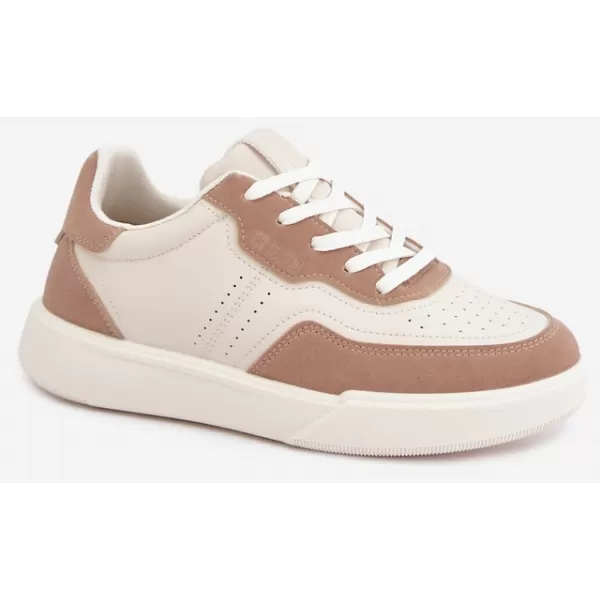  Dámské tenisky BIG STAR SHOES UU274275 WHITE/BEIGE 