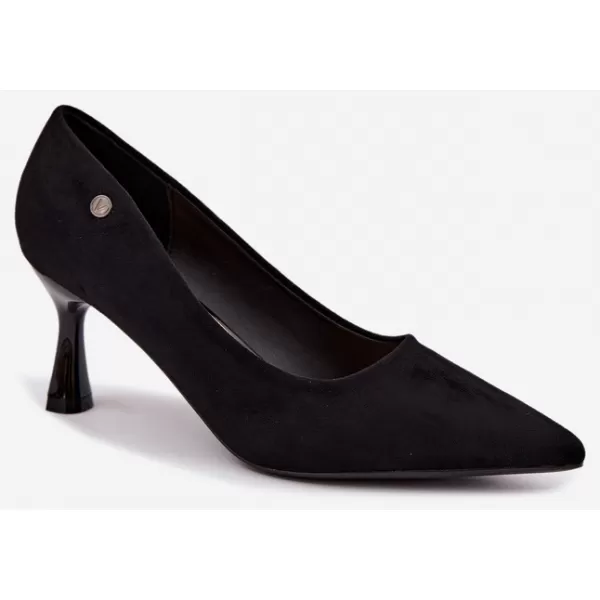  Dámské lodičky VINCEZA 62323 BLACK MATT 