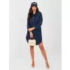 Dámská košile RUE PARIS IT-SK-L6071.93 NAVY