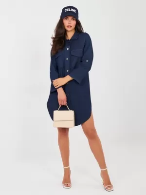 Dámská košile RUE PARIS IT-SK-L6071.93 NAVY