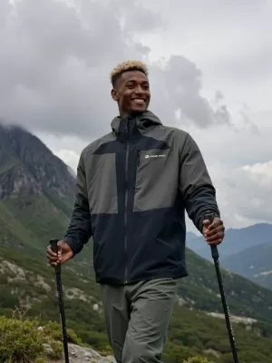 Pánská outdoorová bunda ALPINE PRO TEMUN BLACK