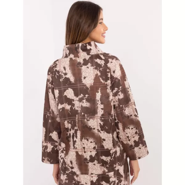 Dámská mikina ITALY MODA IT-BL-21613-3.85 KHAKI 