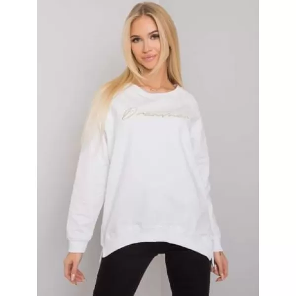  Dámská mikina RUE PARIS RV-BL-7192.66P WHITE 