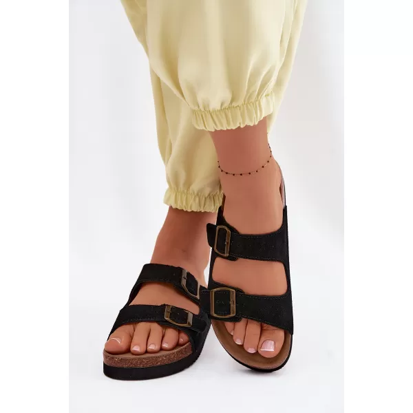  Dámské pantofle BOTO 2832 BLACK 