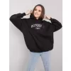 Dámská mikina RUE PARIS RV-BL-7357.35X NOIRE