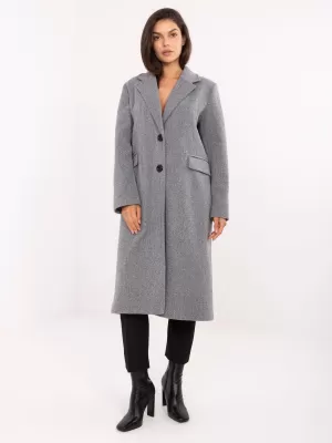 Dámský kabát FACTORY PRICE IT-PL-80320.65 GRAY