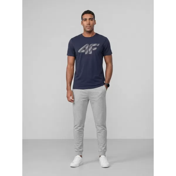  Pánské triko 4F 4FWMM00TTSHM3342 NAVY 