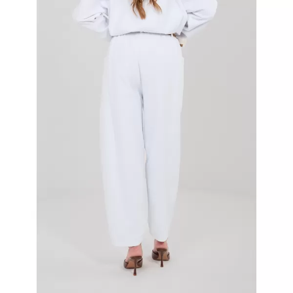 Dámské kalhoty RUE PARIS IT-SP-FL9665.78 WHITE 