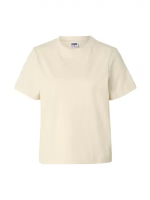 Dámské tričko URBAN CLASSICS TB8574-02903 WHITE SAND
