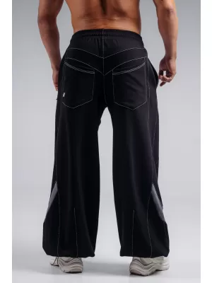 Baggy tepláky NEBBIA PRIMAL 879 BLACK