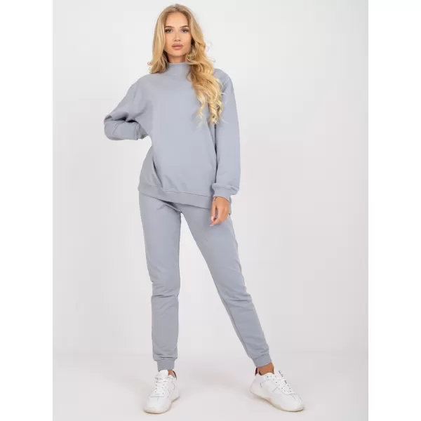  Dámská mikina BASIC FEEL GOOD AP-BL-A-R001 GRAY 