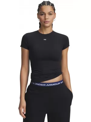 Dámské triko UNDER ARMOUR MOTION FITTED SS 6013774-008 ČERNÁ