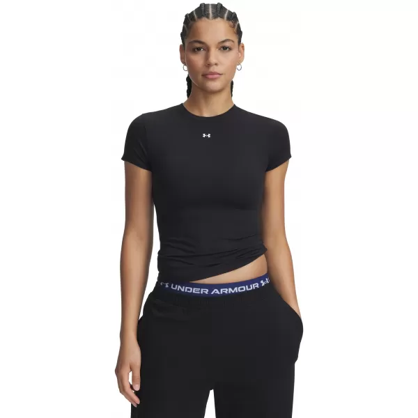  Dámské triko UNDER ARMOUR MOTION FITTED SS 6013774-008 ČERNÁ 