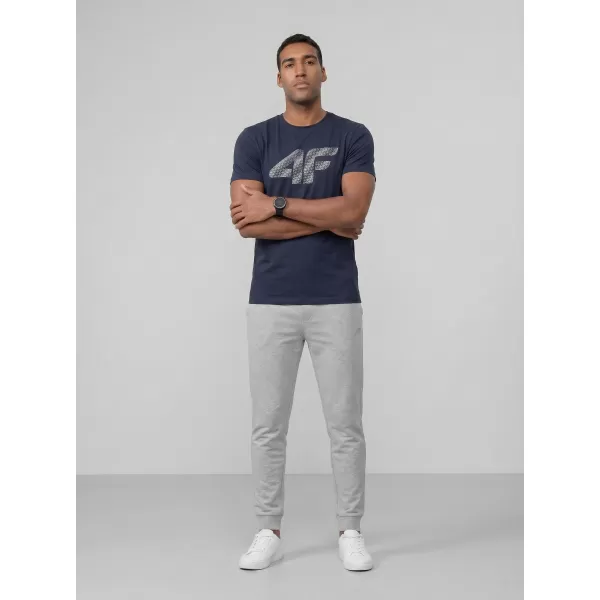  Pánské triko 4F 4FWMM00TTSHM3342 NAVY 