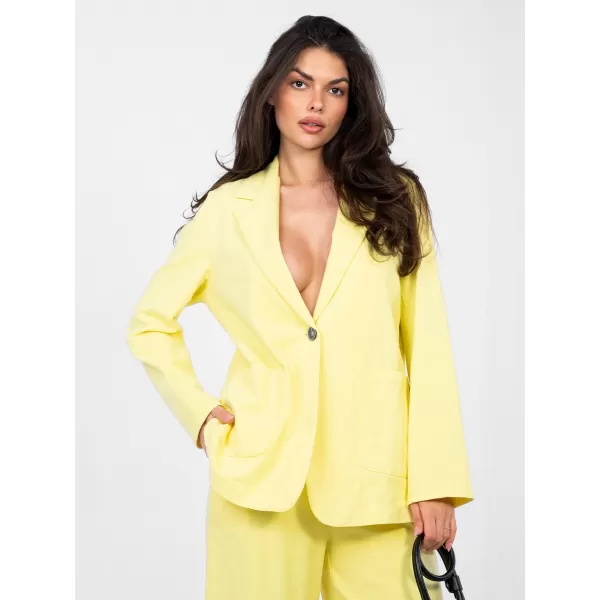  Dámská bunda RUE PARIS IT-MA-FL7703.21P BRIGHT YELLOW 