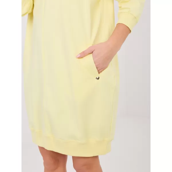  Dámské šaty BASIC FEEL GOOD RV-SK-7203.35P BRIGHT YELLOW 