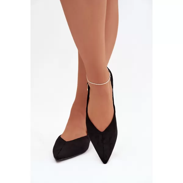  Dámské baleríny BOTO JH598/9755 BLACK 