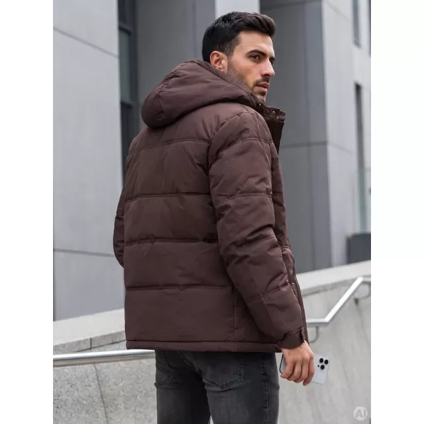  Pánská bunda DSTREET1 HNĚDÁ 