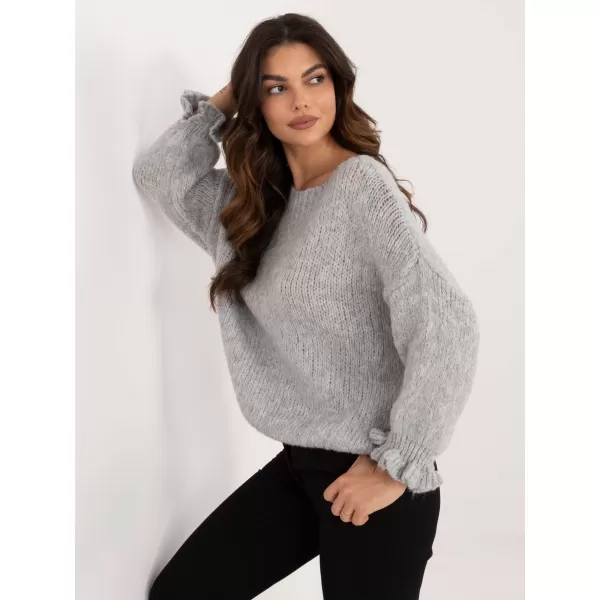  Dámský svetr ITALY MODA MI-SW-2912.10X GRAY 
