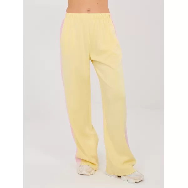  Dámská tepláková souprava RUE PARIS IT-KMPL-22220.69 BRIGHT YELLOW 