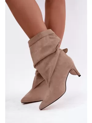 Dámské kotníkové boty BOTO C-412 BEIGE