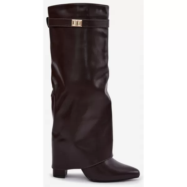  Dámské kozačky BOTO LA-287 BROWN 
