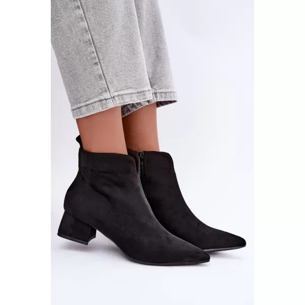  Dámské kotníkové boty BOTO D-334 BLACK 