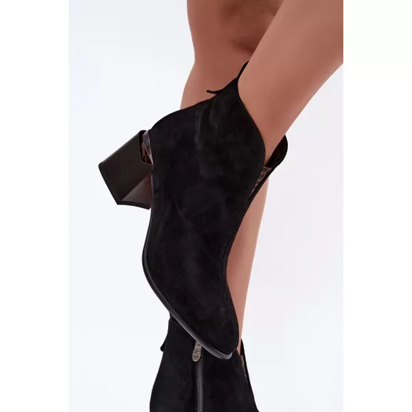  Dámské kozačky BOTO 26BT24-399 BLACK 