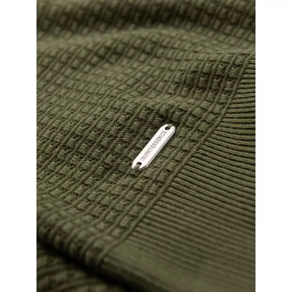  Pánské tričko OMBRE OM-TSCT-0303 OLIVE 